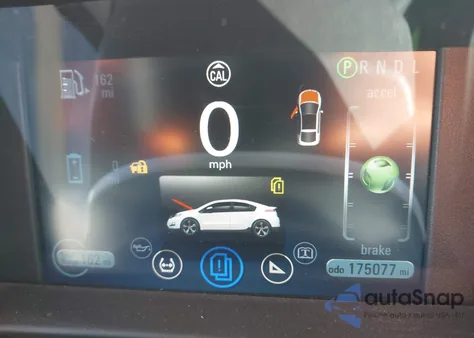 2012 Chevrolet Volt из США, поврежденный, VIN 1G1RB6E41CU103823